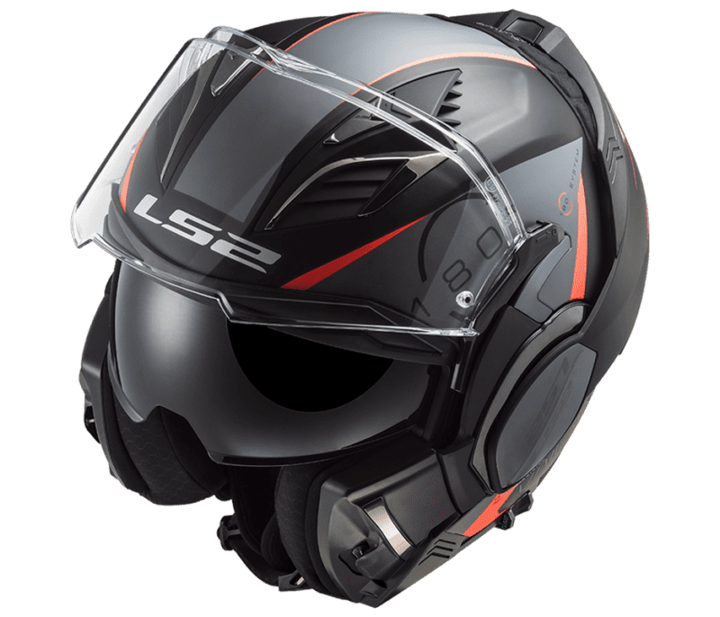 Casco LS2 900 Valiant II Codex Negro Mate - Imagen 2