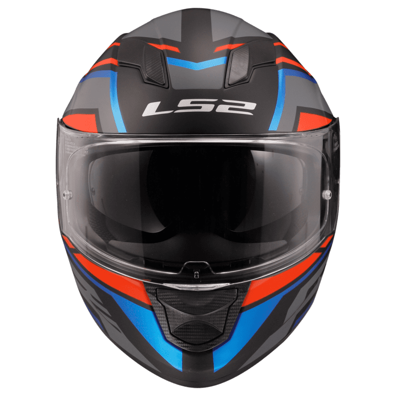 Casco Integral LS2 320 Stream Evo Fast Negro / Rojo / Gris - Imagen 5