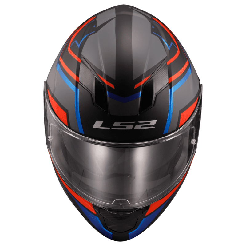 Casco Integral LS2 320 Stream Evo Fast Negro / Rojo / Gris - Imagen 3