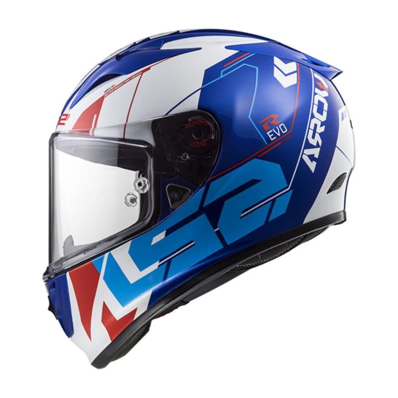 Casco Integral LS2 323 Arrow R Evo Techno Blanco / Negro