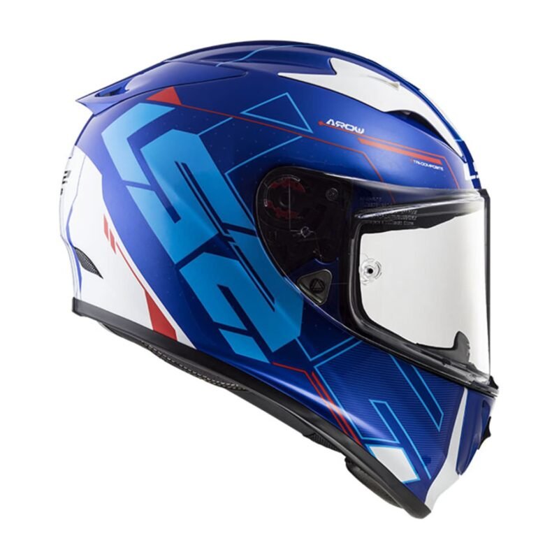 Casco Integral LS2 323 Arrow R Evo Techno Blanco / Negro - Imagen 4