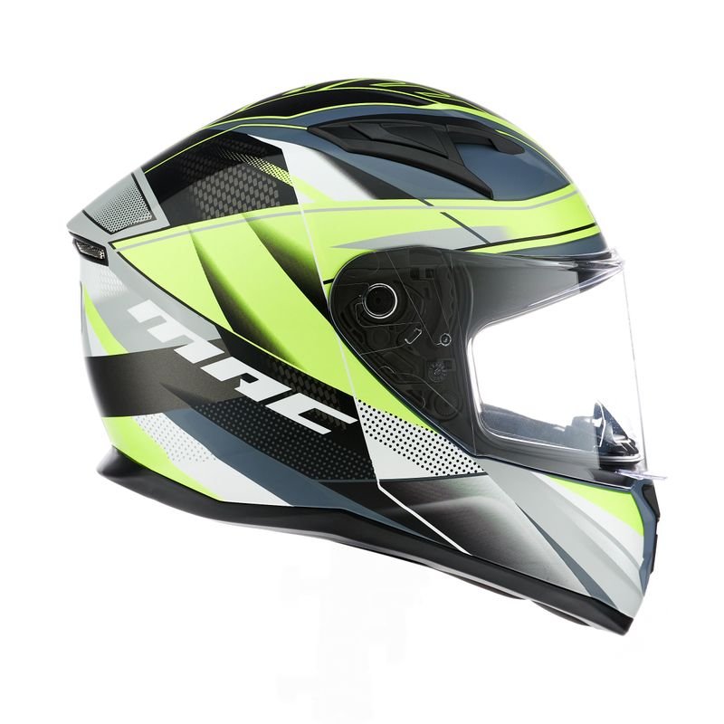 CASCO MAC 825 SPEED RAZOR AMARILLO MATE - Imagen 4
