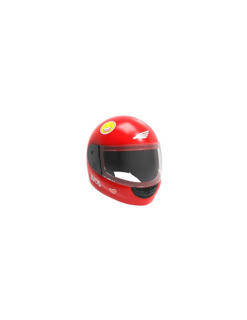 CASCO INTEGRAL H5 KIDS ROJO - Imagen 3