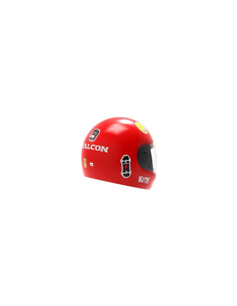 CASCO INTEGRAL H5 KIDS ROJO - Imagen 2