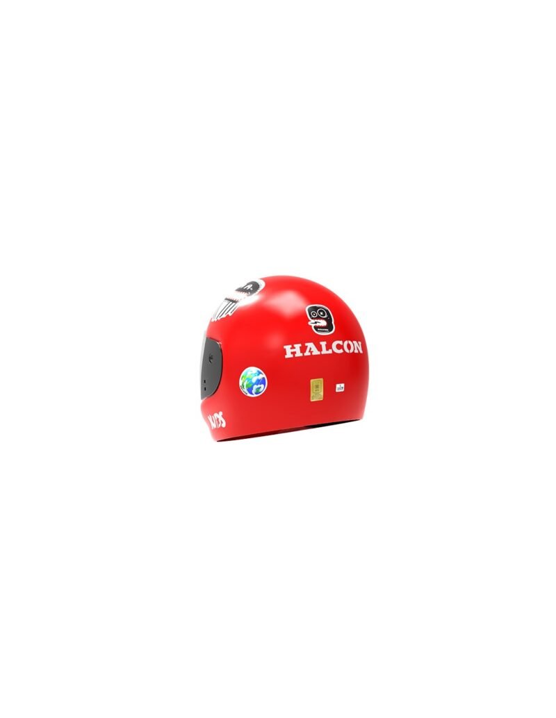 CASCO INTEGRAL H5 KIDS ROJO - Imagen 4