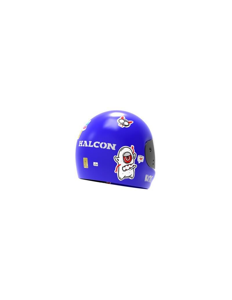 CASCO INTEGRAL H5 KIDS AZUL - Imagen 4