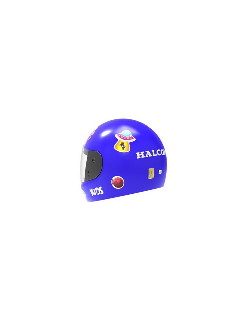 CASCO INTEGRAL H5 KIDS AZUL - Imagen 2