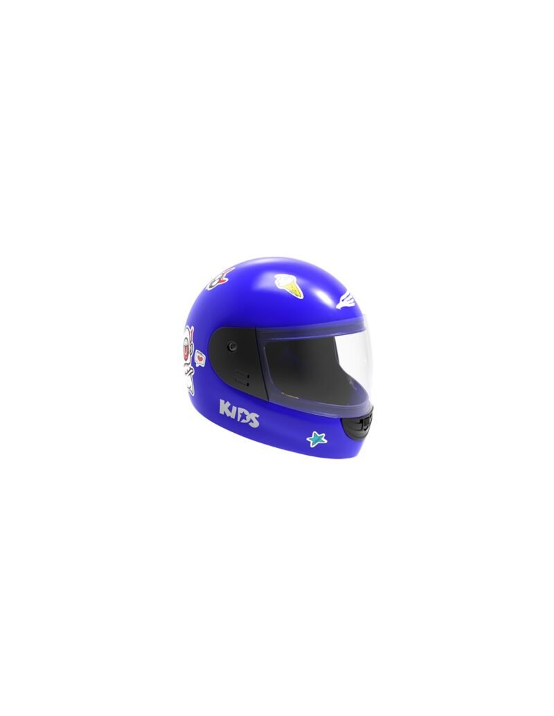CASCO INTEGRAL H5 KIDS AZUL - Imagen 3