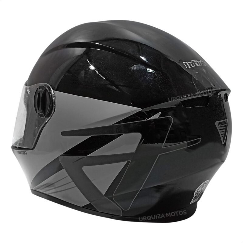 Casco V50 Infinity Negro Gris - Imagen 2