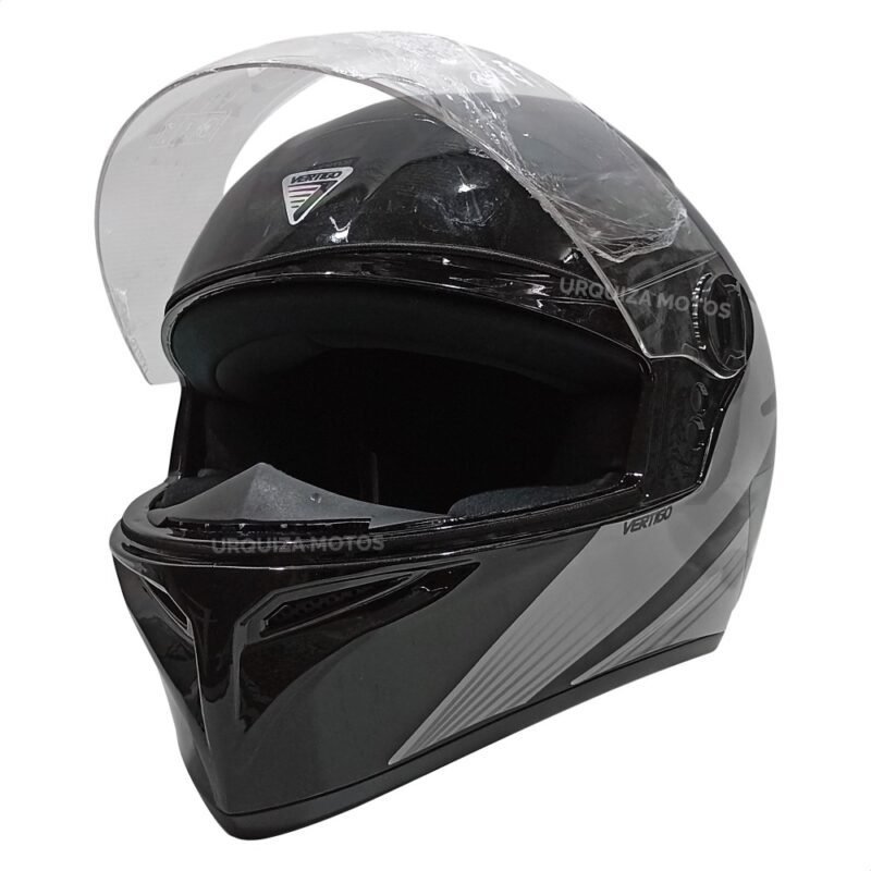Casco V50 Infinity Negro Gris - Imagen 4