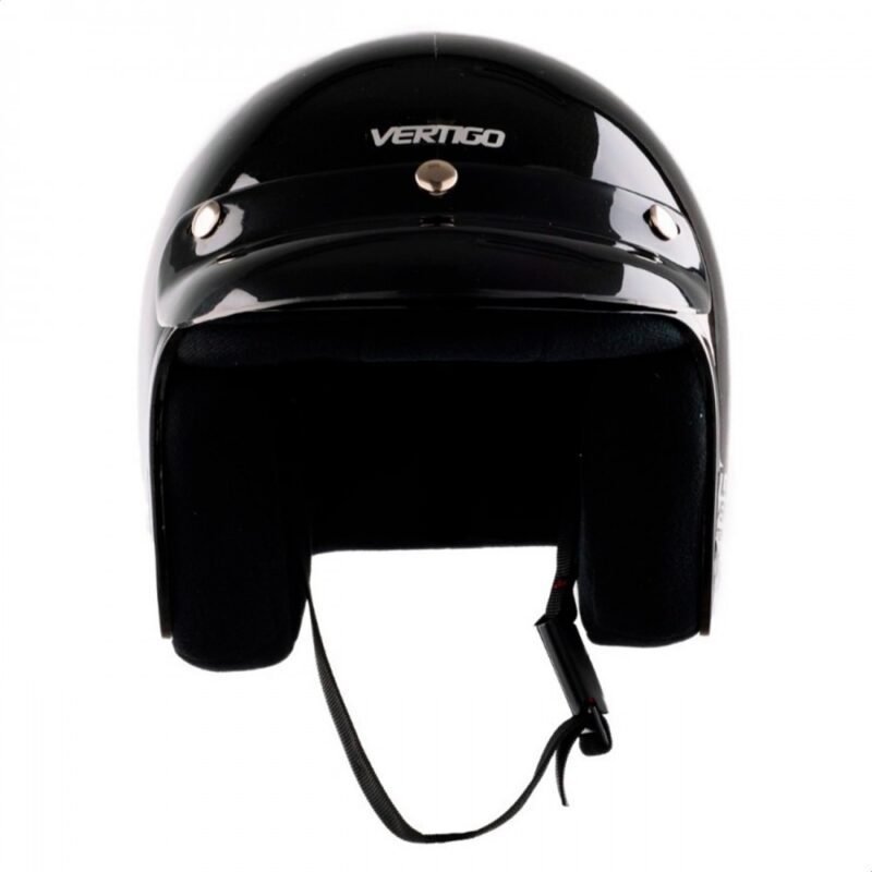Casco Abierto Vertigo V10 Basic Negro - Imagen 2