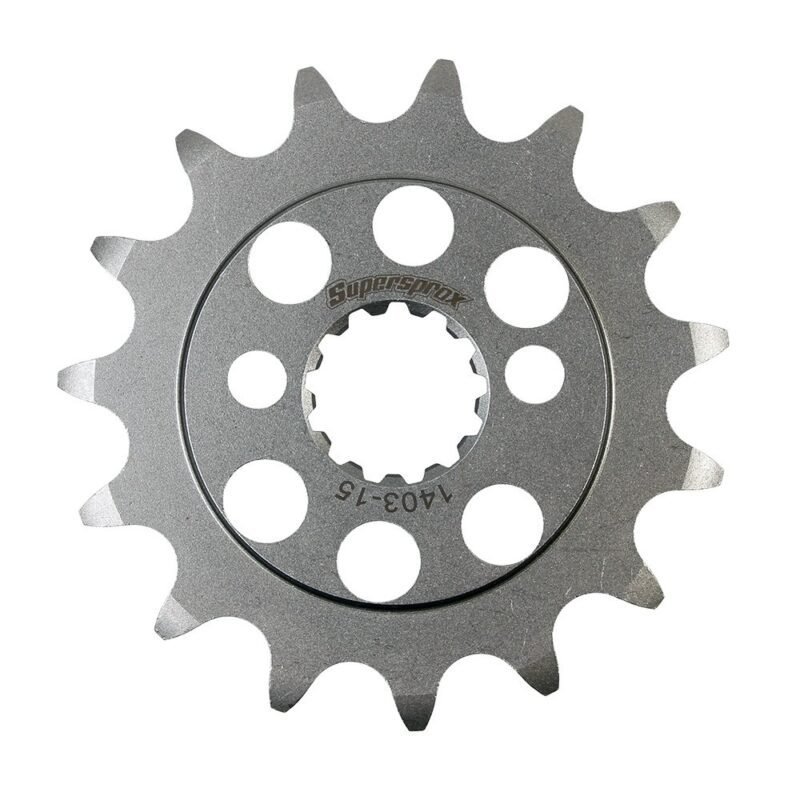 PIÑON ACERO SUPERSPROX 1403 15T-520 KTM DUKE 390/BAJAJ DOMINAR D400 - Imagen 2