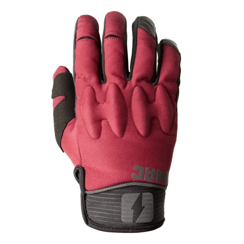 GUANTE MAC THERMAL BORDO - Imagen 2