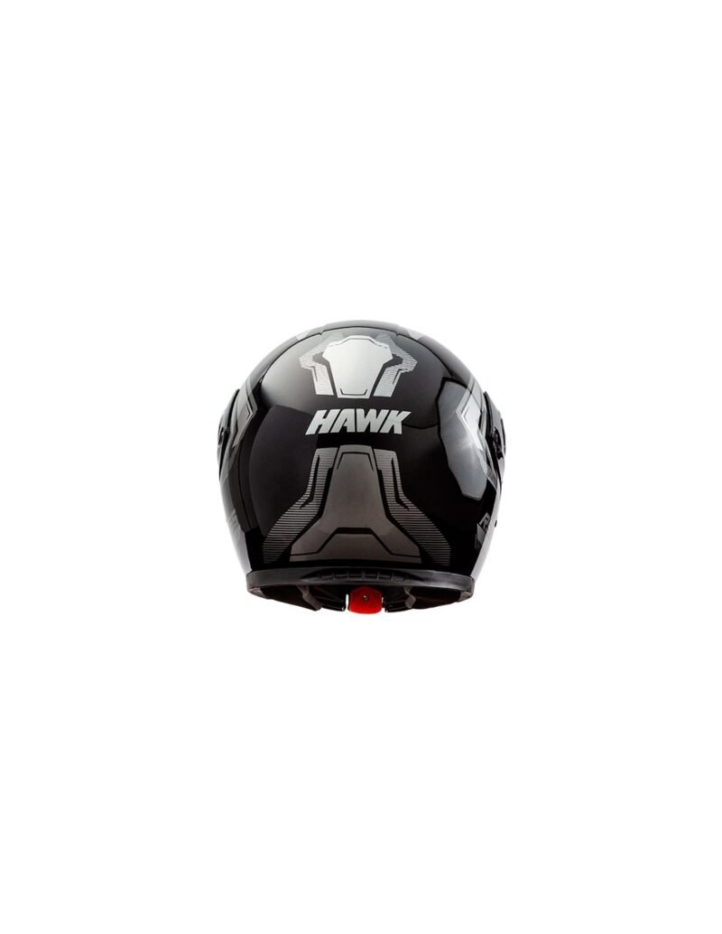 CASCO RS5 VECTOR REBATIBLE NEGRO BRILLANTE - Imagen 2