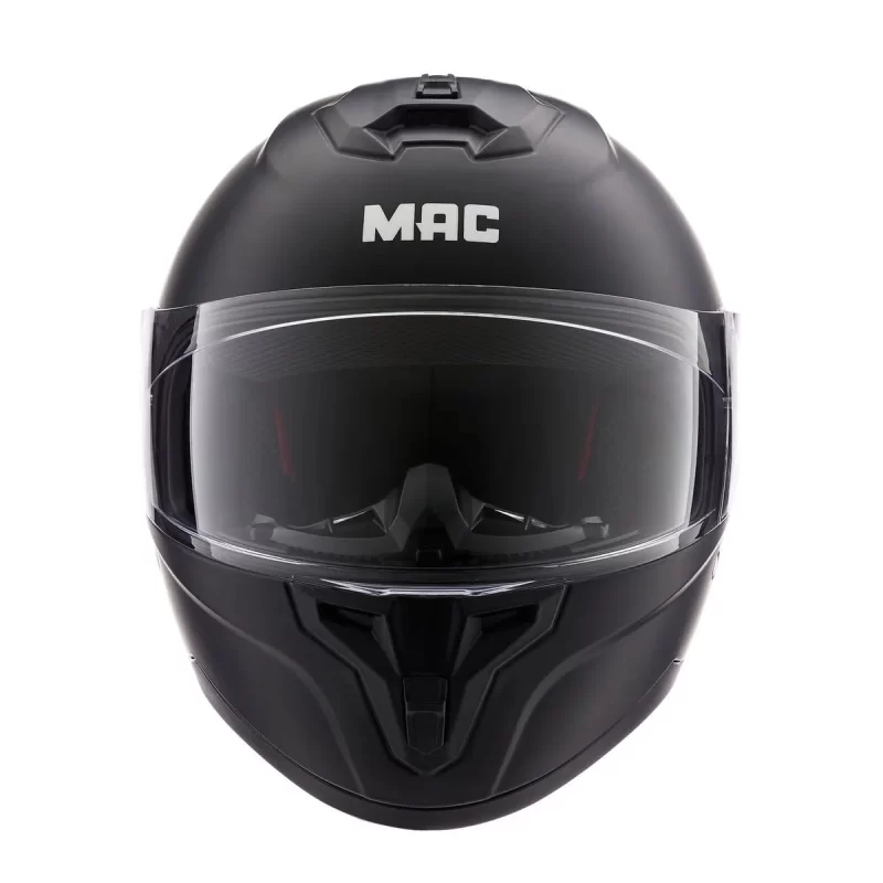 CASCO MAC 070 VOLT SOLID NEGRO / MATE - Imagen 4