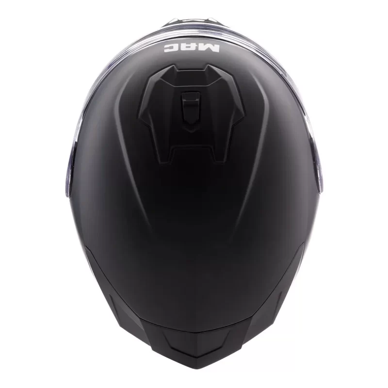 CASCO MAC 070 VOLT SOLID NEGRO / MATE - Imagen 3