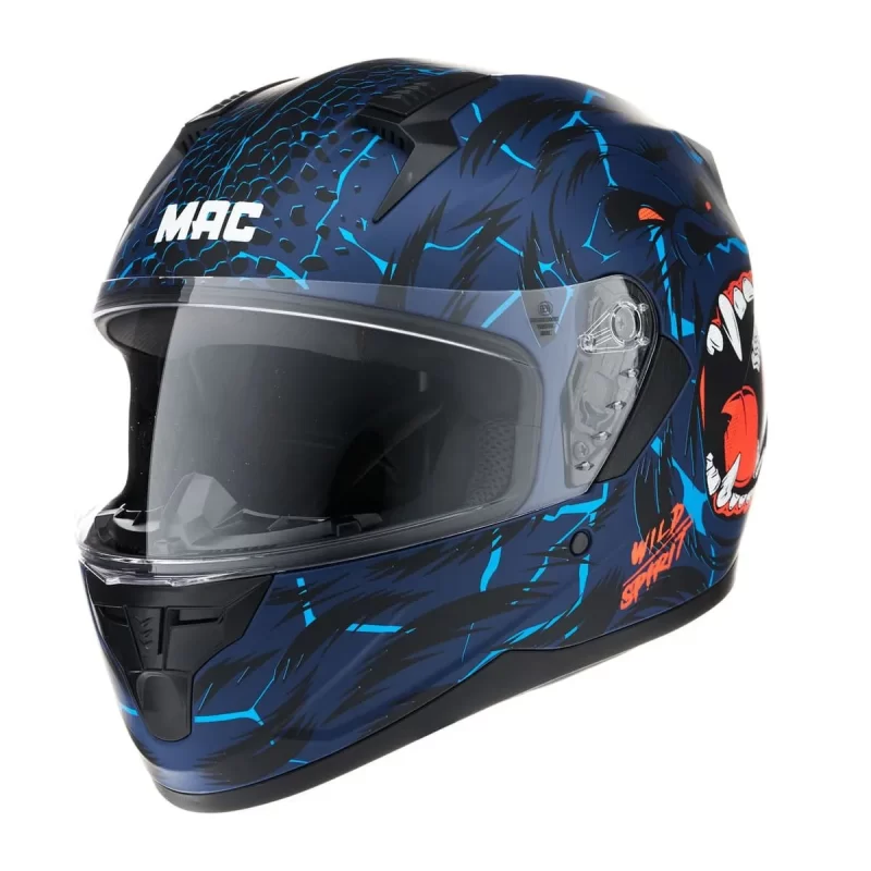 CASCO INTEGRAL MAC BASS EDICIÓN LIMITADA APE NEGRO / ROJO