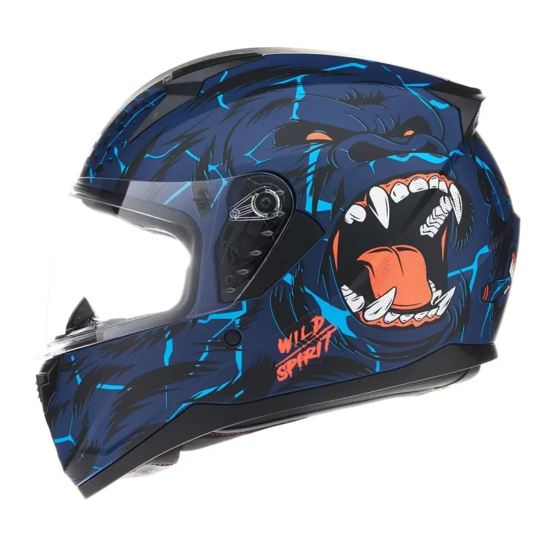 CASCO INTEGRAL MAC BASS EDICIÓN LIMITADA APE NEGRO / ROJO - Imagen 2