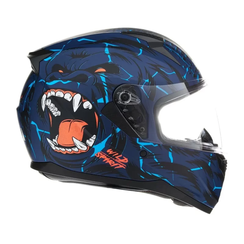 CASCO INTEGRAL MAC BASS EDICIÓN LIMITADA APE NEGRO / ROJO - Imagen 6