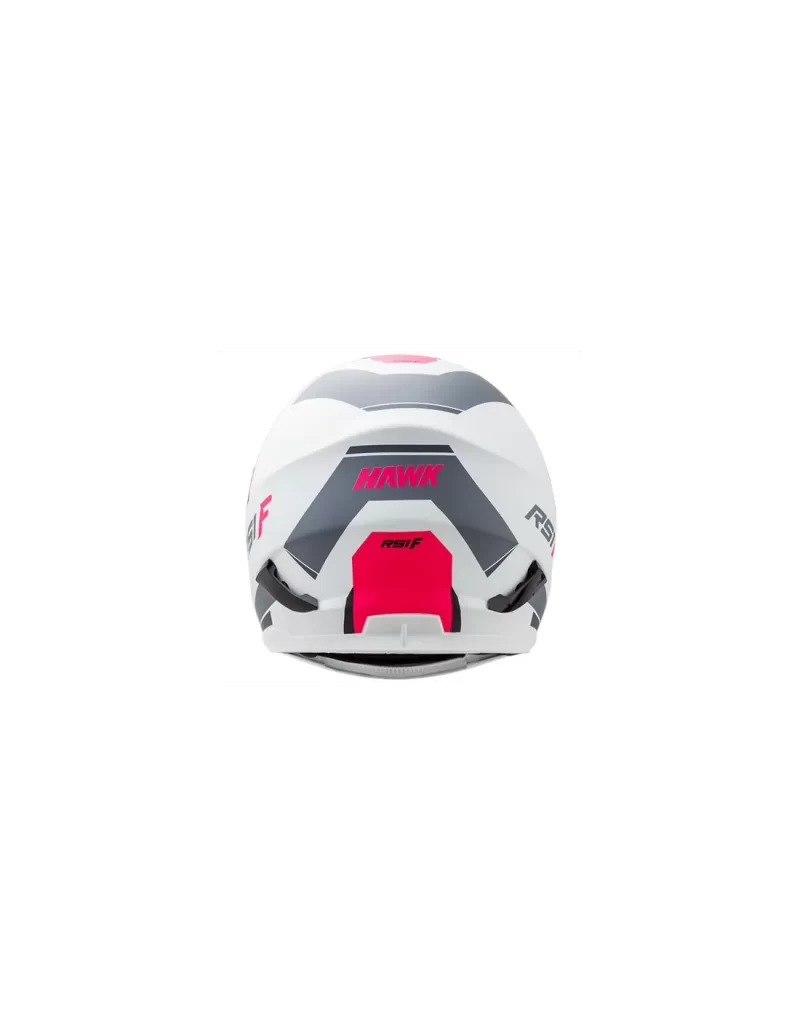CASCO RS1F BLANCO/FUCSIA MATE - Imagen 2