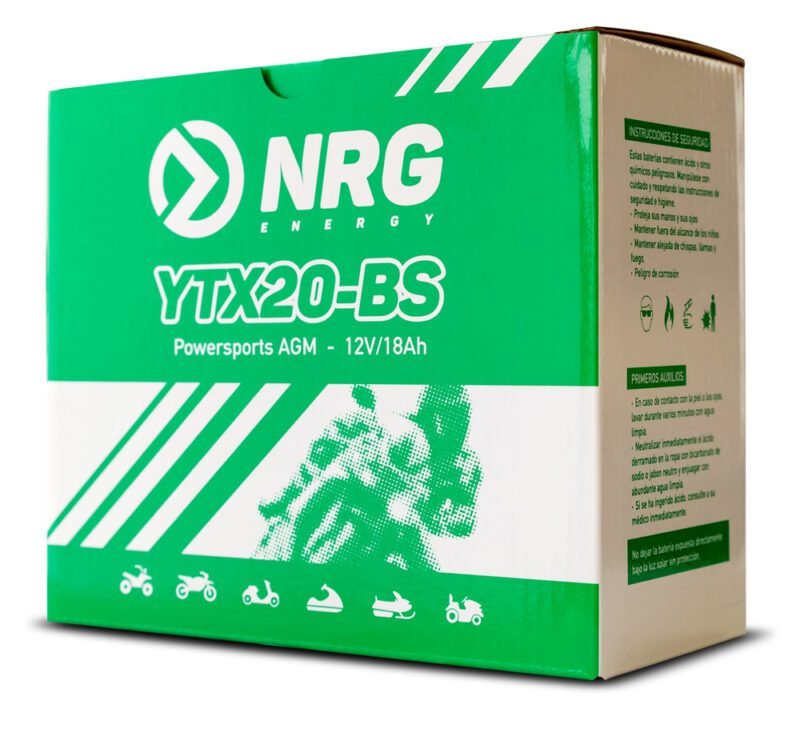 BATERIA NRG YTX20L-BS