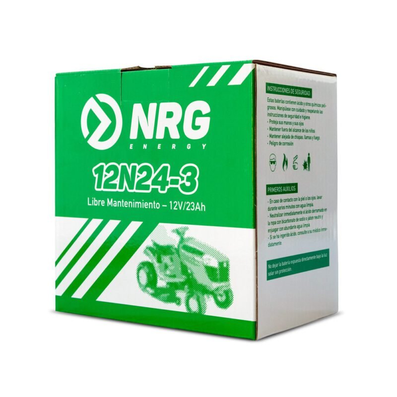 BATERIA 12N24-3 12V 20AH NRG
