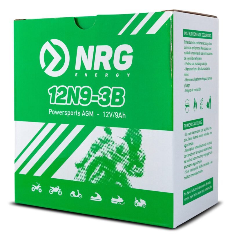 BATERIA 12N9-3B 12V 9AH NRG