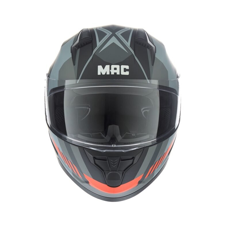 Casco Integral MAC M67 Bass Weez Negro / Gris / Mate - Imagen 5
