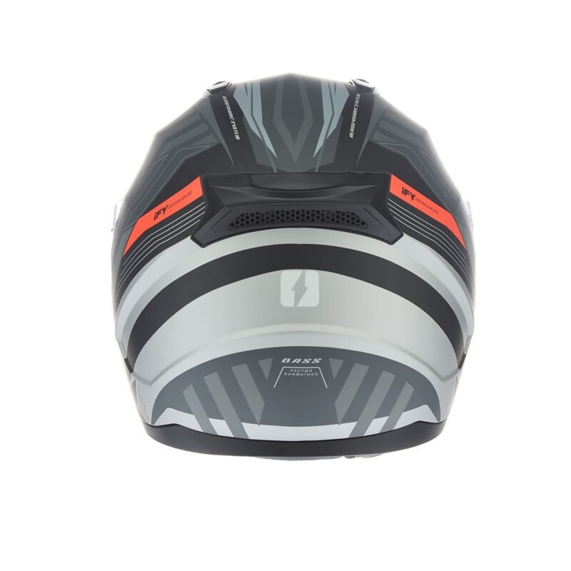 Casco Integral MAC M67 Bass Weez Negro / Gris / Mate - Imagen 2