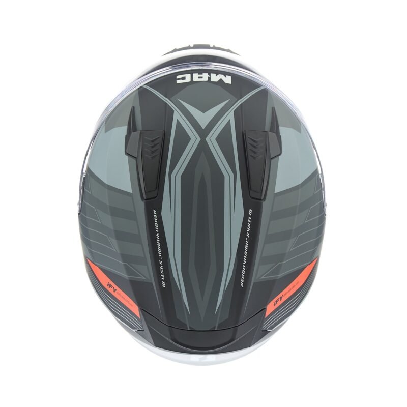 Casco Integral MAC M67 Bass Weez Negro / Gris / Mate - Imagen 3