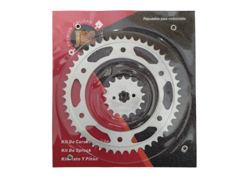KIT CORONA Y PIÑON HONDA XR 150 L 49/17T 428H JRS