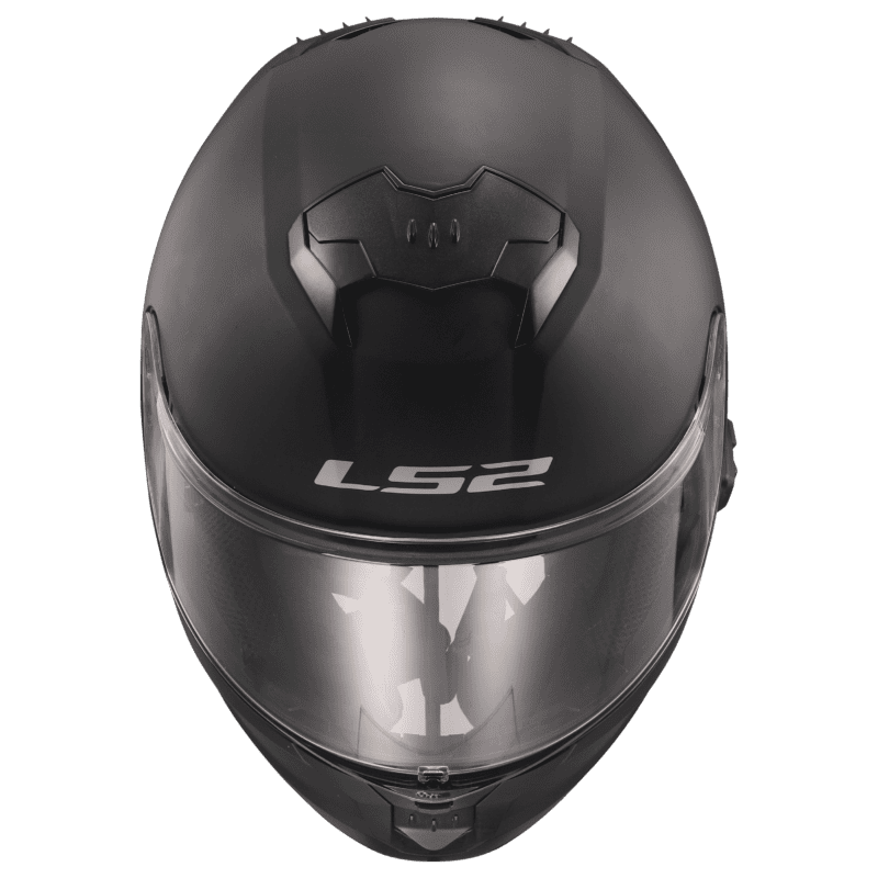 CASCO LS2 STREAM II 808 SOLID NEGRO / MATE - Imagen 3