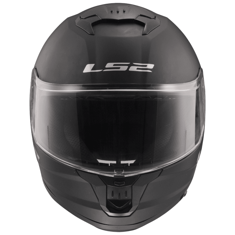 CASCO LS2 STREAM II 808 SOLID NEGRO / MATE - Imagen 2