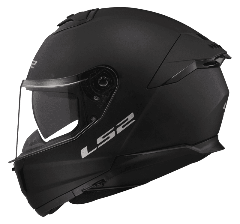 CASCO LS2 STREAM II 808 SOLID NEGRO / MATE