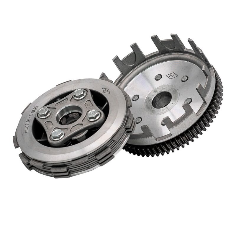 KIT EMBRAGUE COMPLETO HF HONDA WAVE 100/GILERA SMASH 110/ZANELLA ZB 110 (4 DISCOS) - Imagen 4