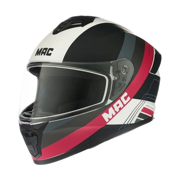 CASCO MAC FF801 STARTER WINEXZOR BLANCO ROSA MATE