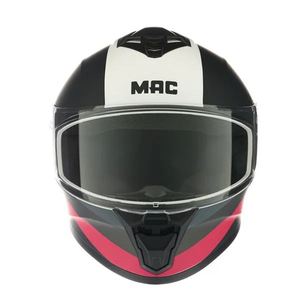 CASCO MAC FF801 STARTER WINEXZOR BLANCO ROSA MATE - Imagen 4