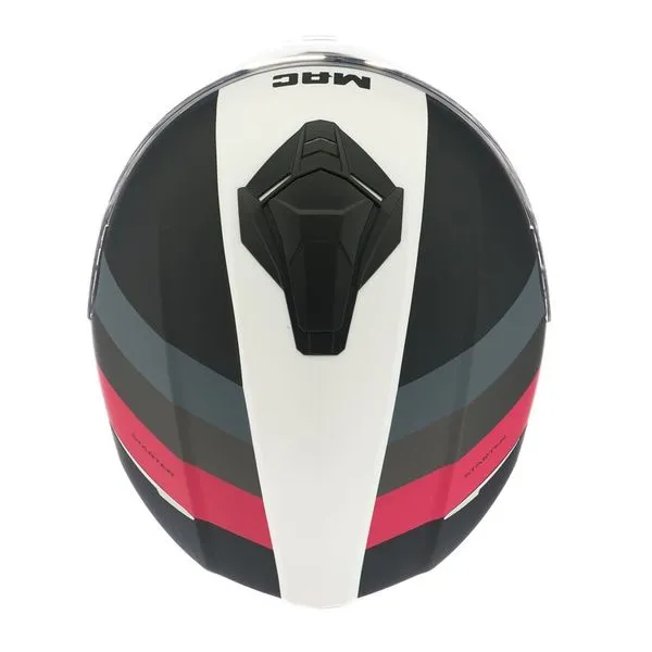 CASCO MAC FF801 STARTER WINEXZOR BLANCO ROSA MATE - Imagen 6