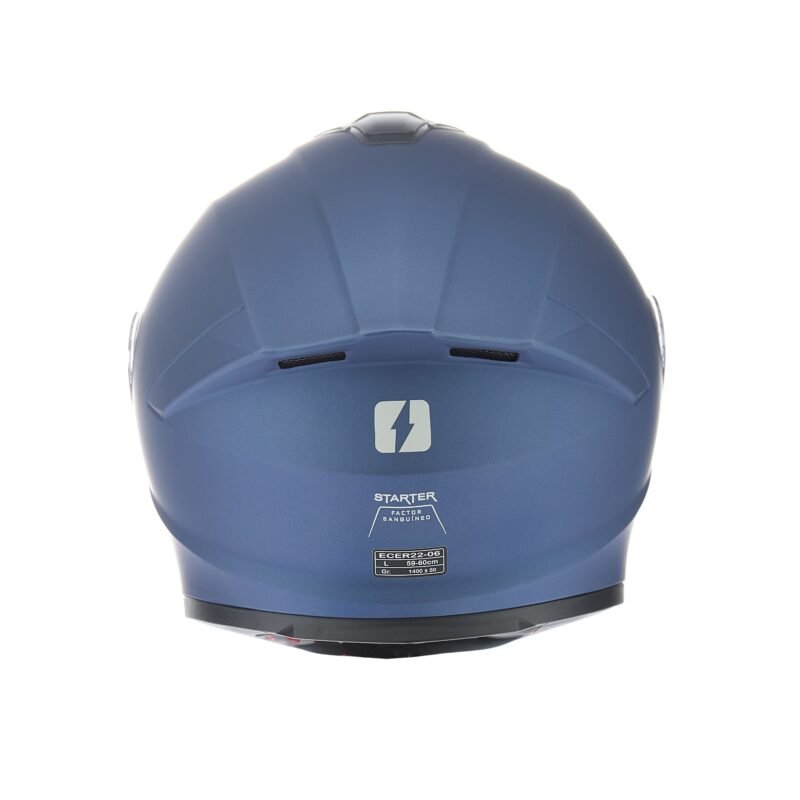 CASCO MAC 801 STARTER SOLID / AZUL / MATE - Imagen 2