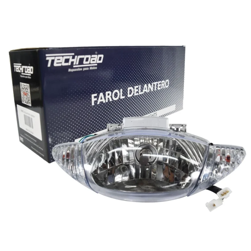 OPTICA DELANTERA SMASH CON GIROS CRISTAL TECHROAD