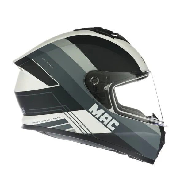 CASCO MAC 801 STARTER WINEXZOR NEGRO / GRIS - Imagen 2