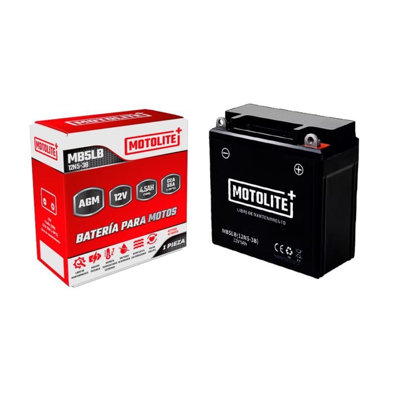 BATERIA MB5LB (12N5-3B) MOTOLITE