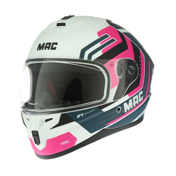 CASCO MAC 070 VOLT WIBERG BLANCO / ROSA BRILLANTE