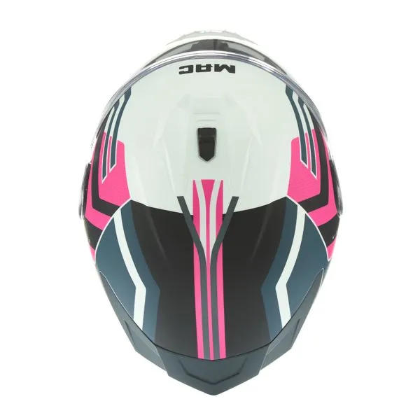 CASCO MAC 070 VOLT WIBERG BLANCO / ROSA BRILLANTE - Imagen 6