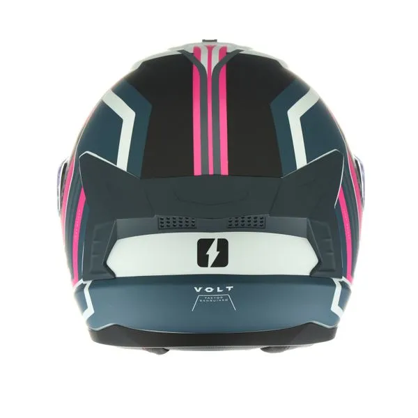 CASCO MAC 070 VOLT WIBERG BLANCO / ROSA BRILLANTE - Imagen 5
