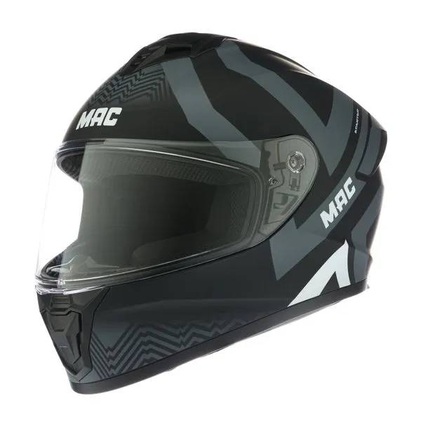CASCO MAC 801 STARTER HILL NEGRO / GRIS MATE