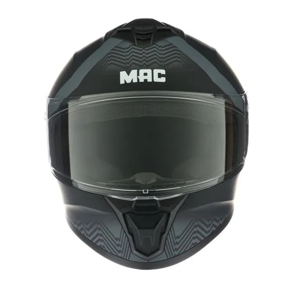 CASCO MAC 801 STARTER HILL NEGRO / GRIS MATE - Imagen 6