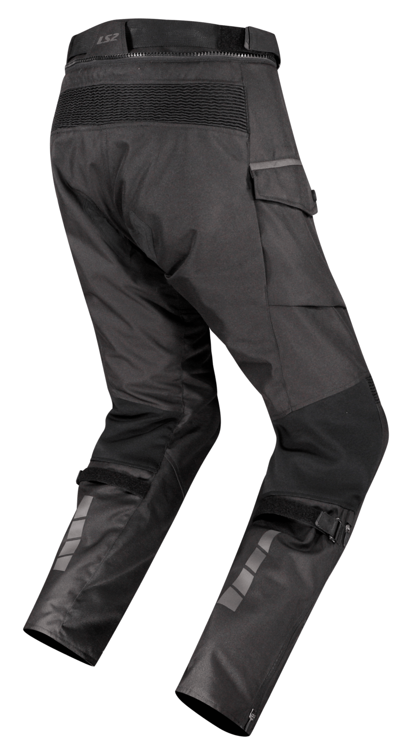 PANTALON LS2 TRAVEL HOMBRE NEGRO / GRIS - Imagen 2