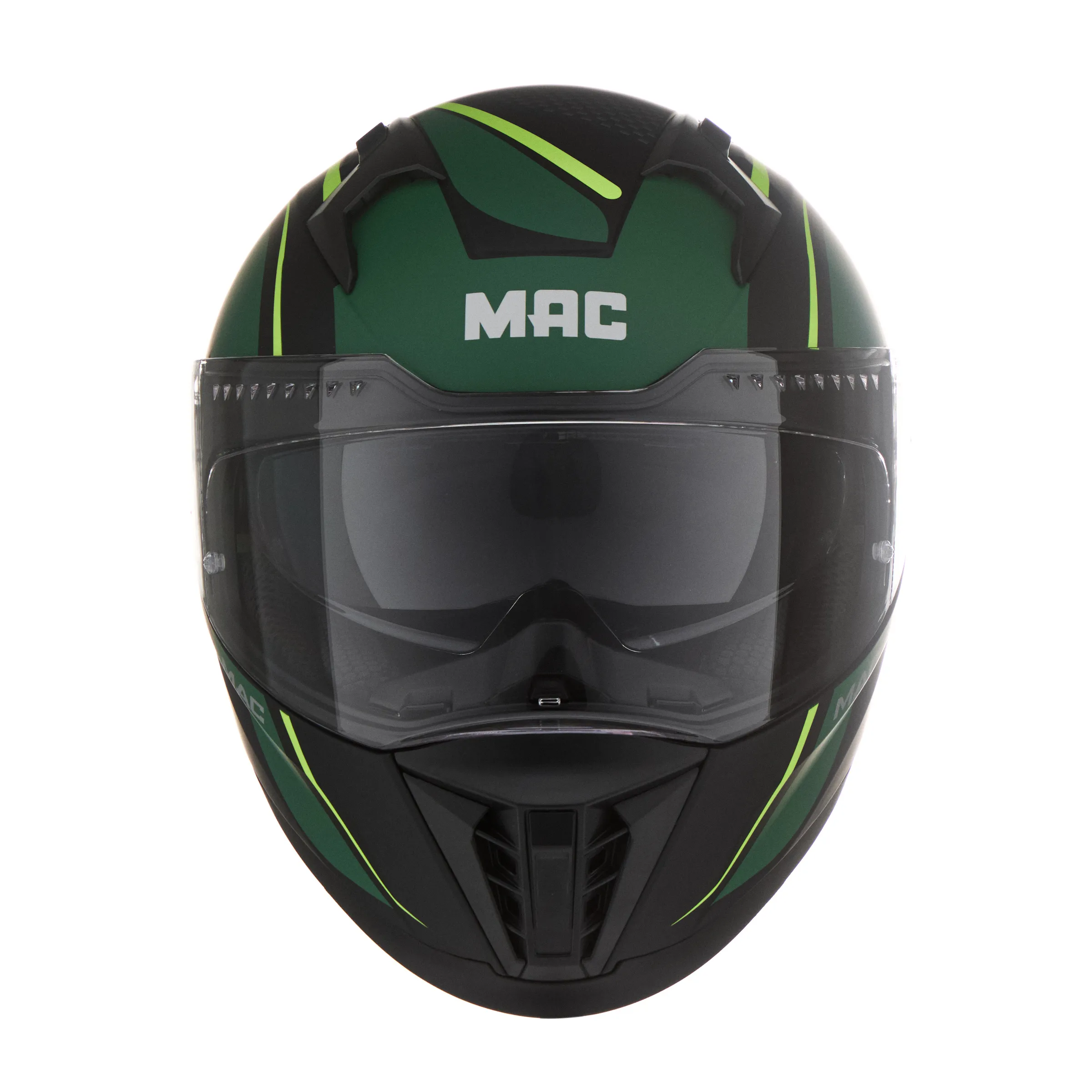 CASCO MAC 069 FORCE CIRKUS VERDE / FLUOR / MATE - Imagen 6