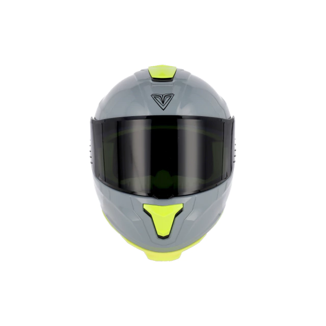 CASCO BYTE STREAM CHROMA NARDO GREY & YELLOW FIBRA - Imagen 2